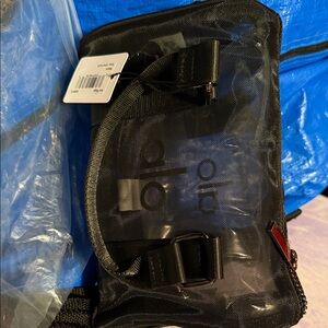 ALO Yoga Black Mini Sheer Duffle